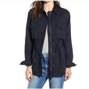 Rails Lancaster Jacket in Indigo Blue. Size Small